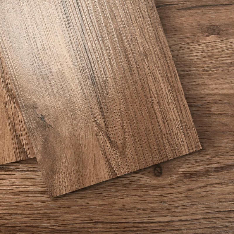 Art3d 36-Pack 54 Sq.ft Peel and Stick Floor Tiles Vinyl Plank Flooring Wood Look, Adhesive and Waterproof Tile Sticker for Bedroom, Living Room, Kitchen, RV in Rosewood - Image 1